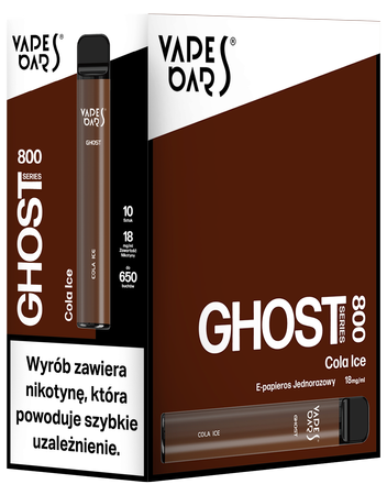 Cola Ice Vapes Bars Ghost 800