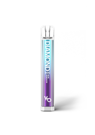 Blue Peach Ice Vapes Bars Diamond 600