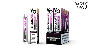 Blackcurrant Squash Vapes Bars Diamond 600