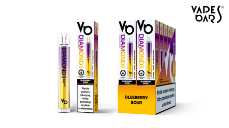 Blueberry Sour Vapes Bars Diamond 600