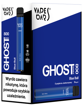 Blue Bull Vapes Bars GHOST 800