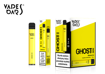 Banana Ice Vapes Bars GHOST 800