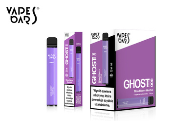 Mixed Berry Menthol Vapes Bars GHOST 800