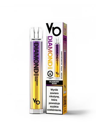 Blueberry Sour Vapes Bars Diamond 600