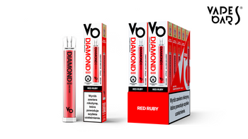 Red Ruby Vapes Bars Diamond 600