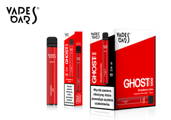 Strawberry Lime Vapes Bars Ghost 800